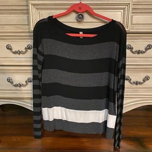 Bailey 44 Long Sleeve Striped Top